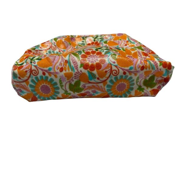 Wild Child Floral Makeup Bag Bright Boho Travel Cosmetic Pouch Organizer Beauty - Picture 3 of 11